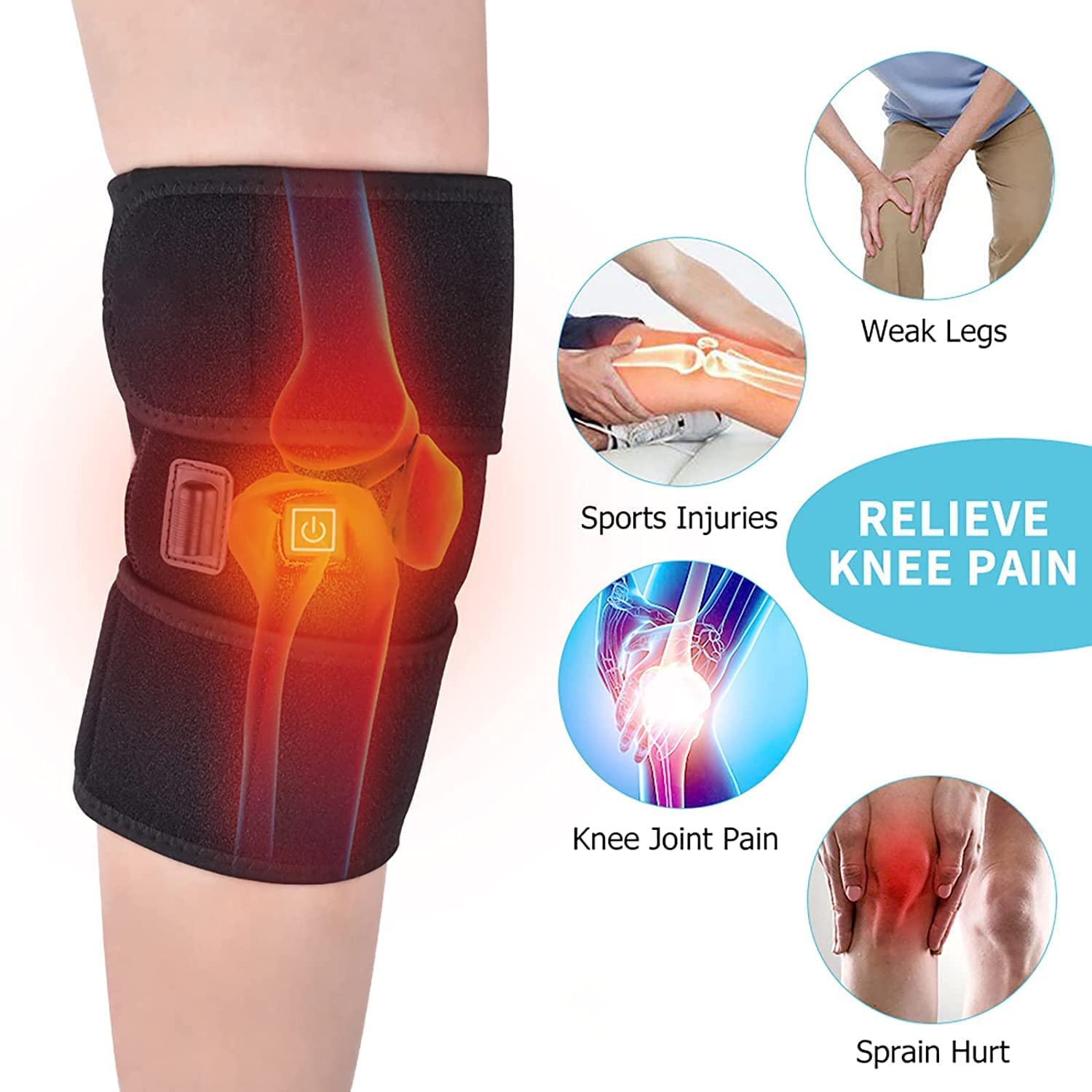 Scarlett™<br> Electric Knee Pads - Elite Massu