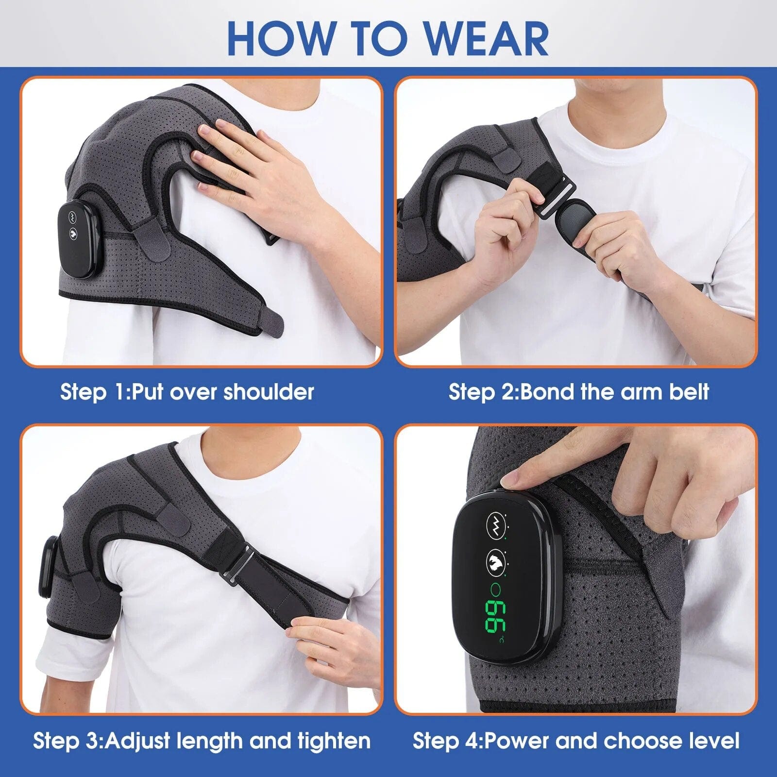 Rosa™<br>Shoulder Massager - Elite Massu