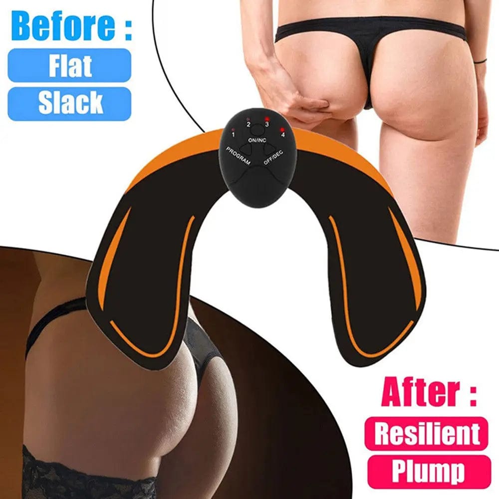 6 Modes EMS Hip Trainer Muscle Stimulator Buttock Lifting Massage Machine Abs Fitness Butt Lift Toner Trainer Intensity Massager - Elite Massu