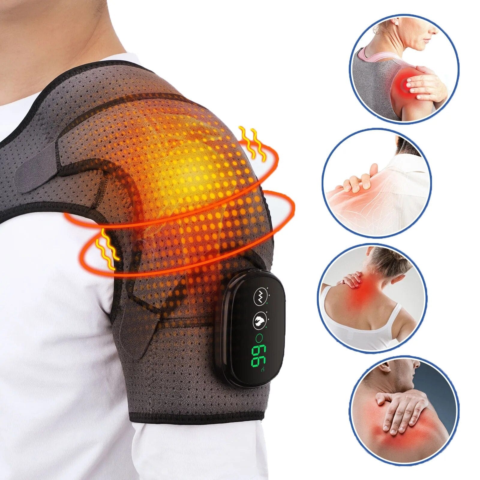 Rosa™<br>Shoulder Massager - Elite Massu